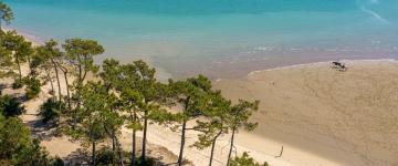 Strandwetter op het eiland Oleron