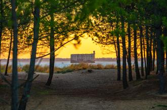 Fort Boyard, plage de Saint-Georges d'Oléron