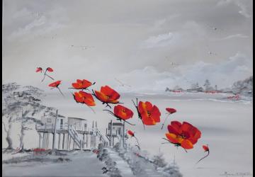 Exposition d'art : Rêve de Coquelicots