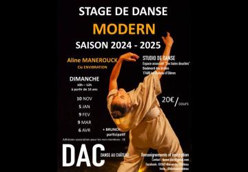 Stage De Danse Modern_Le Château-d'Oléron